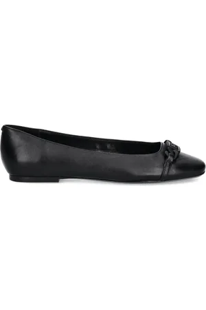 DKNY Logo-plaque ballerina shoes