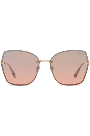 Tom Ford Nickie oversized-frame sunglasses