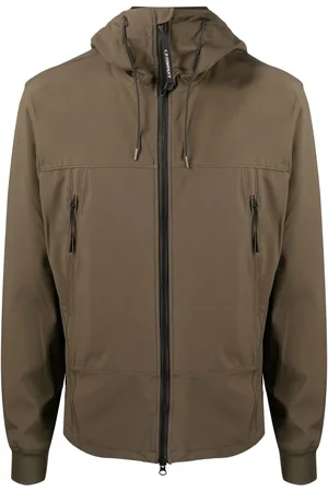 C.P. Company Zip-pockets zip-up hooded jacket
