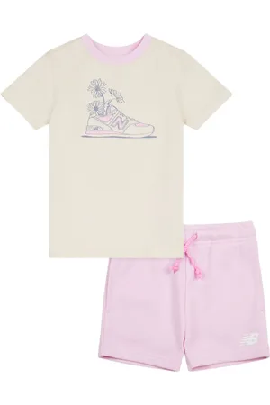 New Balance Floral-print two-piece set