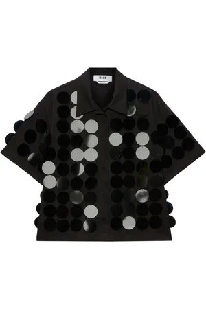 Msgm Paillette-embellished shirt