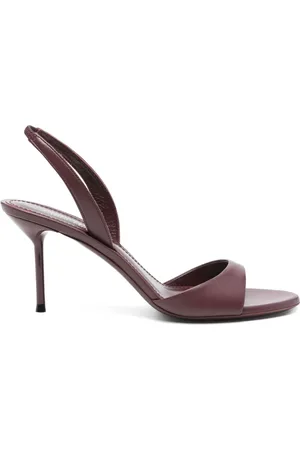 PARIS TEXAS 70mm Lidia slingback sandals