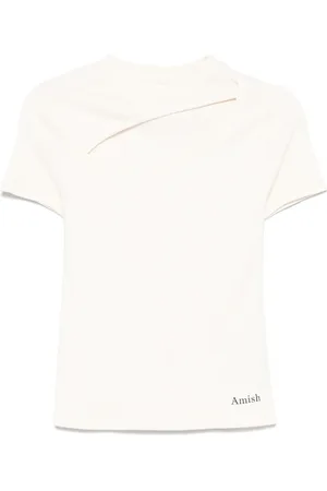 AMISH Cut-out T-shirt