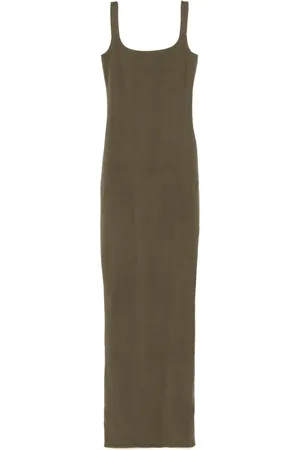 Entire Studios Square-neck maxi dress