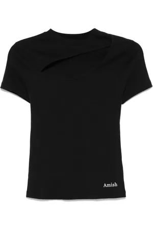 AMISH Cut-out T-shirt
