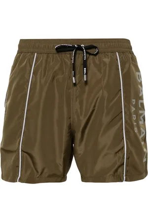 Balmain Logo-print swim shorts