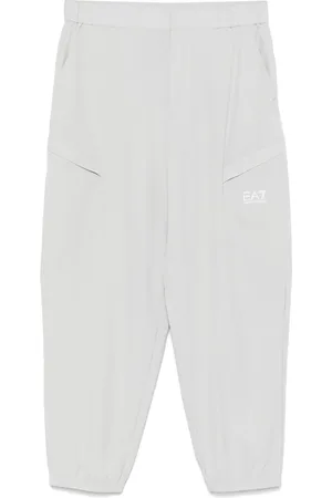 EA7 Logo-print track pants