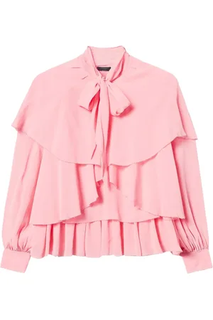 Twin-Set Flounce-design blouse