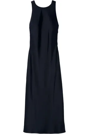 Claudie Pierlot Satin open-back maxi dress