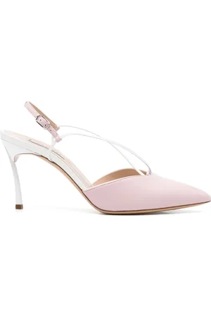Casadei 80mm leather pumps