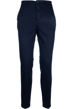 CRUNA Cotton tapered trousers