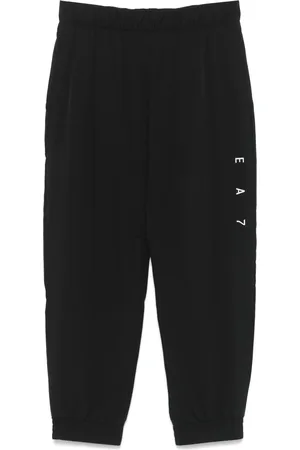 EA7 Logo-print track pants
