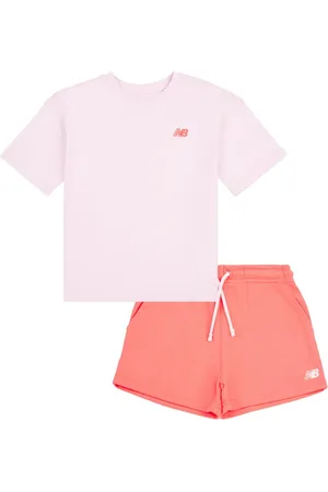 New Balance Logo-print shorts set