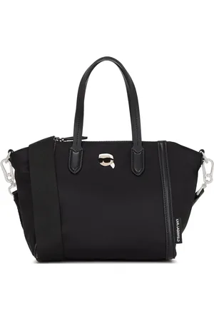 Karl Lagerfeld Ikon Pin double-handle tote bag
