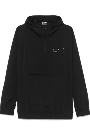 EA7 Logo-print jacket