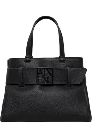 Armani Exchange Structured tote bag