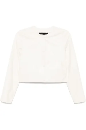 Cynthia Rowley Downtown cropped leather jacket