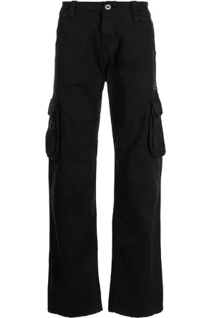 Alpha Industries Logo-detail cargo trousers