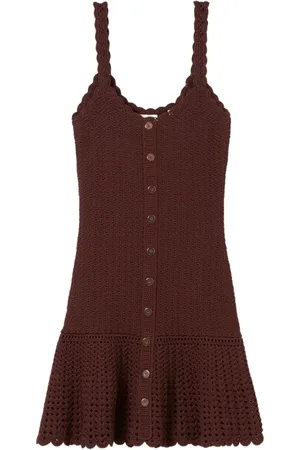 Claudie Pierlot Crochet mini dress