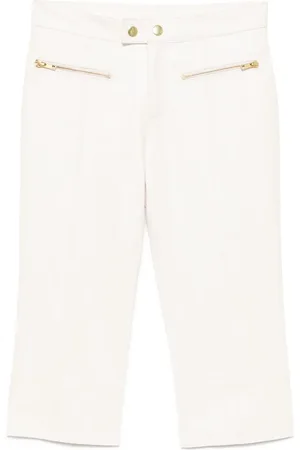 Cynthia Rowley Downtown leather cropped trousers