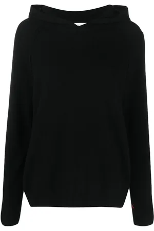 Chinti & Parker Fine-knit wool-cashmere hoodie