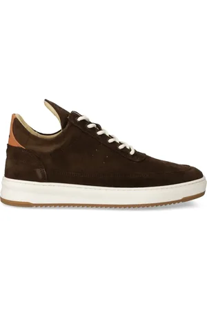 Filling pieces Suede low-top sneakers