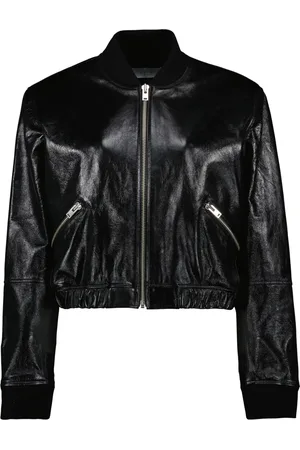 IRO Leather bomber jacket