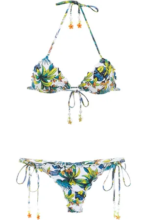 AMIR SLAMA Printed bikini