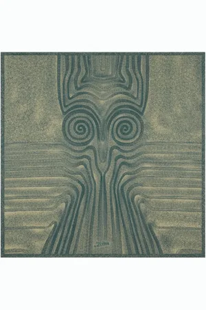 Jean Paul Gaultier Spiral-print pareo