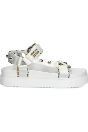 VERSACE Stud-embellished sandals
