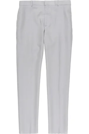 Alexander McQueen Tapered cotton trousers