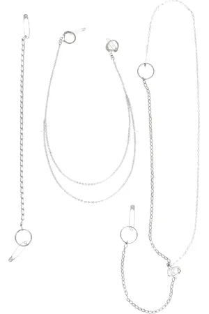 Maison Margiela Layered chain necklace