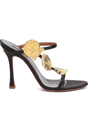 Roberto Cavalli Shell-appliqu?? sandals