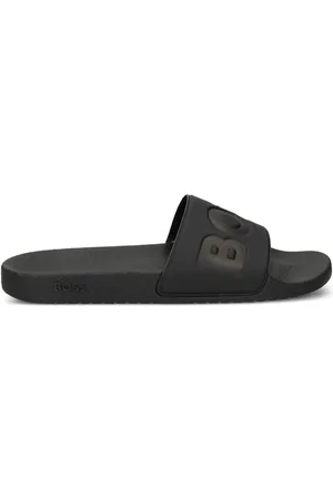 HUGO BOSS Logo-emed slides