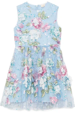 Marlo Rosaline Embroidered Mini dress