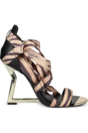 Roberto Cavalli Multi-way straps sandals
