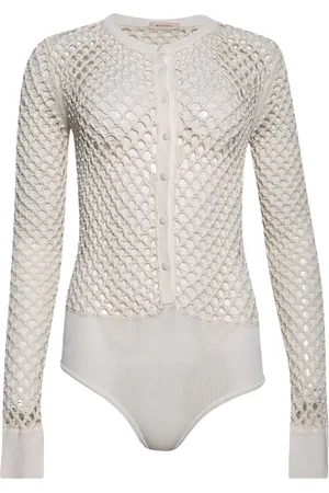 Diotima Zora crochet bodysuit