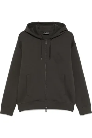 Emporio Armani Logo-embossed hoodie
