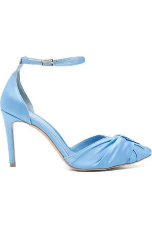 GINISSIMA 95mm satined pumps
