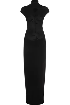 Jean Paul Gaultier Floral-print midi dress