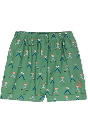 The Animals Observatory Bee cotton shorts