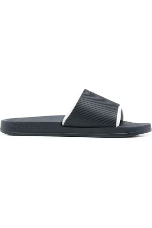 Calvin Klein Logo-embossed slides