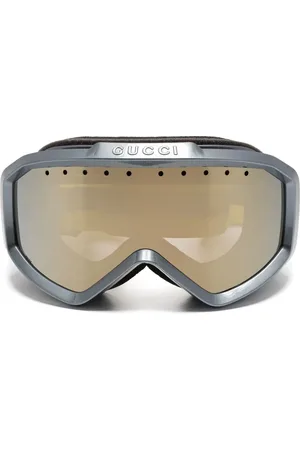 Gucci Logo-embossed ski goggles