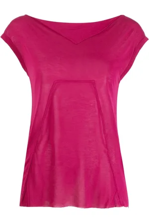 Rick Owens Semi-sheer short-sleeved T-shirt