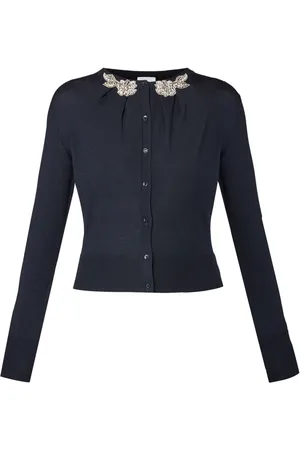 Erdem Draped-detail cardigan