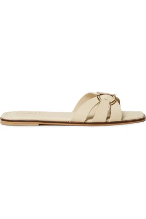 Twin-Set Logo-buckle slides