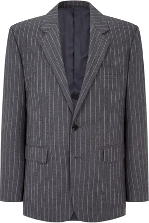 MAN ON THE BOON. Striped wool blazer
