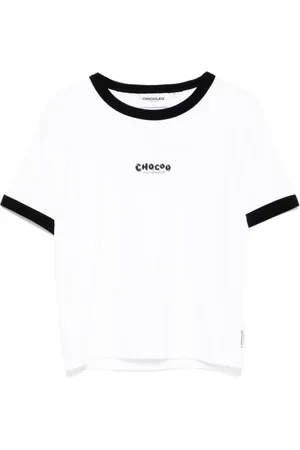 Chocoolate Logo-embroidered T-shirt