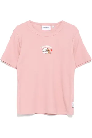 Chocoolate Logo-embroidered T-shirt