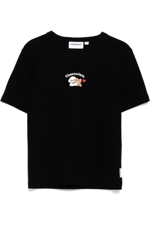Chocoolate Logo-embroidered T-shirt
